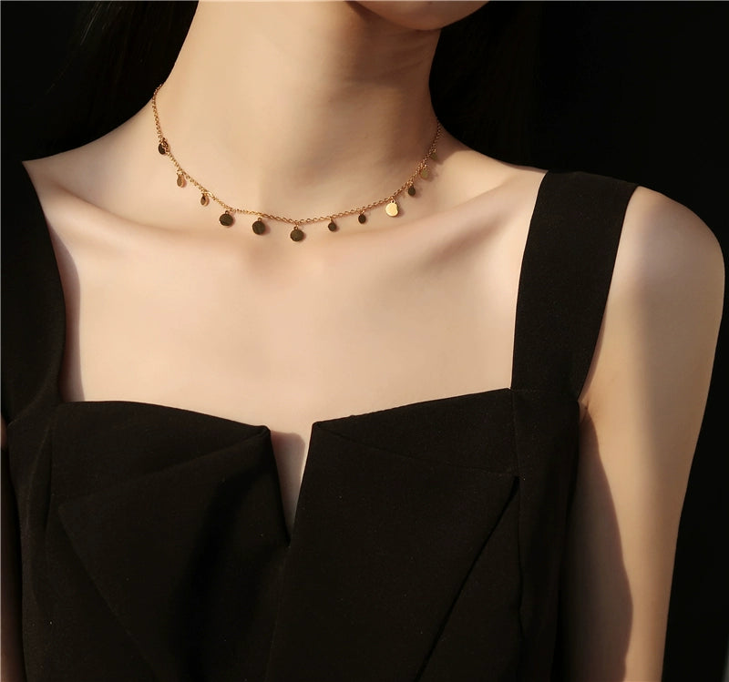 アレルギー対応18Kチョーカースモール