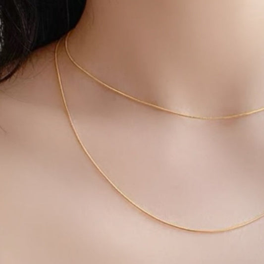 アレルギー対応シンプルゴールド