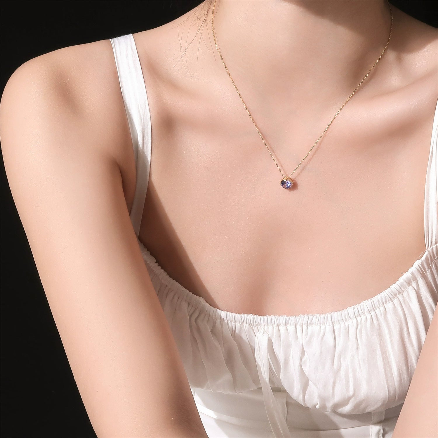 タンザナイト ネックレス