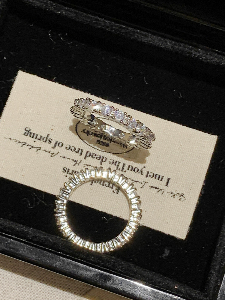 Diamond style ring