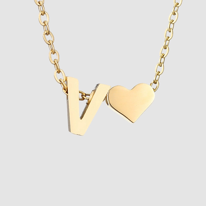 Alphabet heart Gold(アレルギー対応)