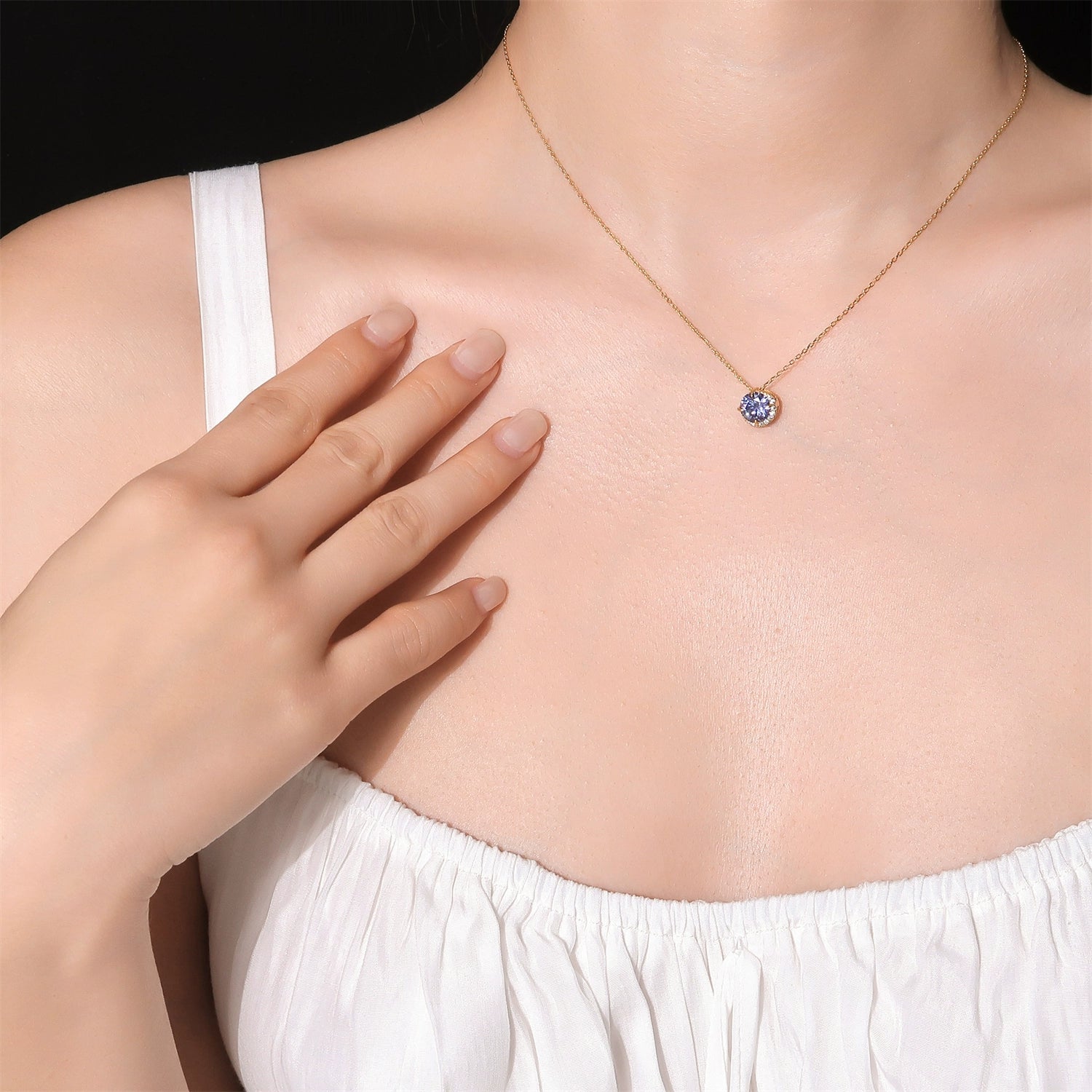 タンザナイト ネックレス