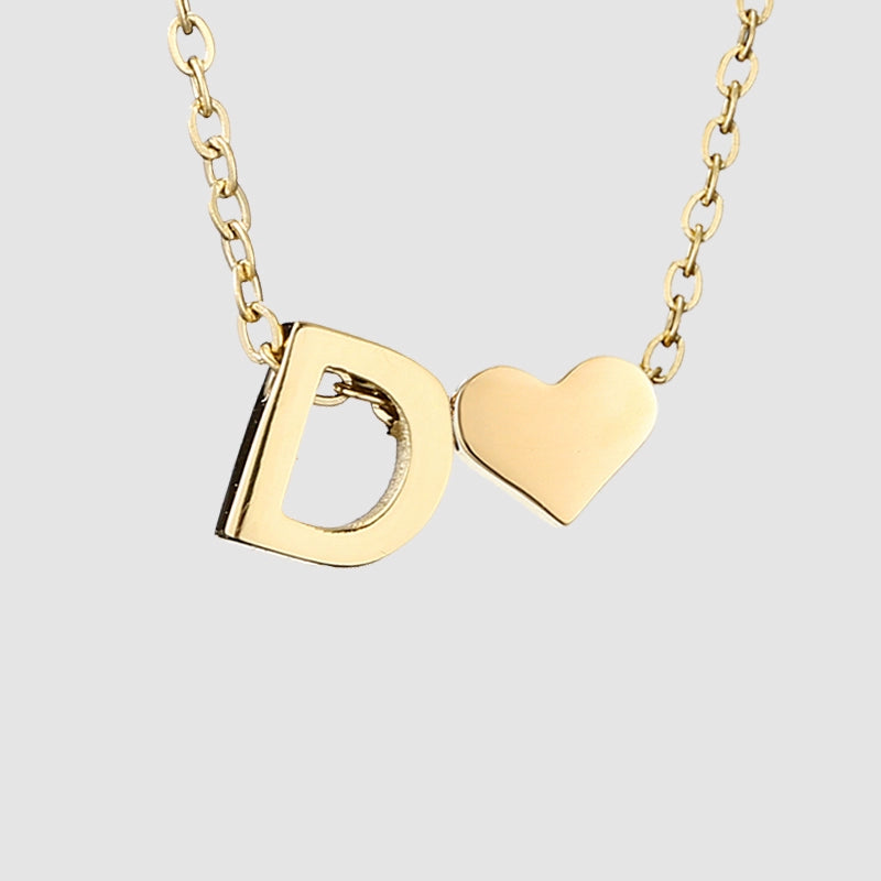Alphabet heart Gold(アレルギー対応)