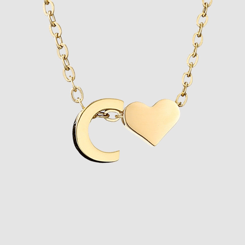 Alphabet heart Gold(アレルギー対応)