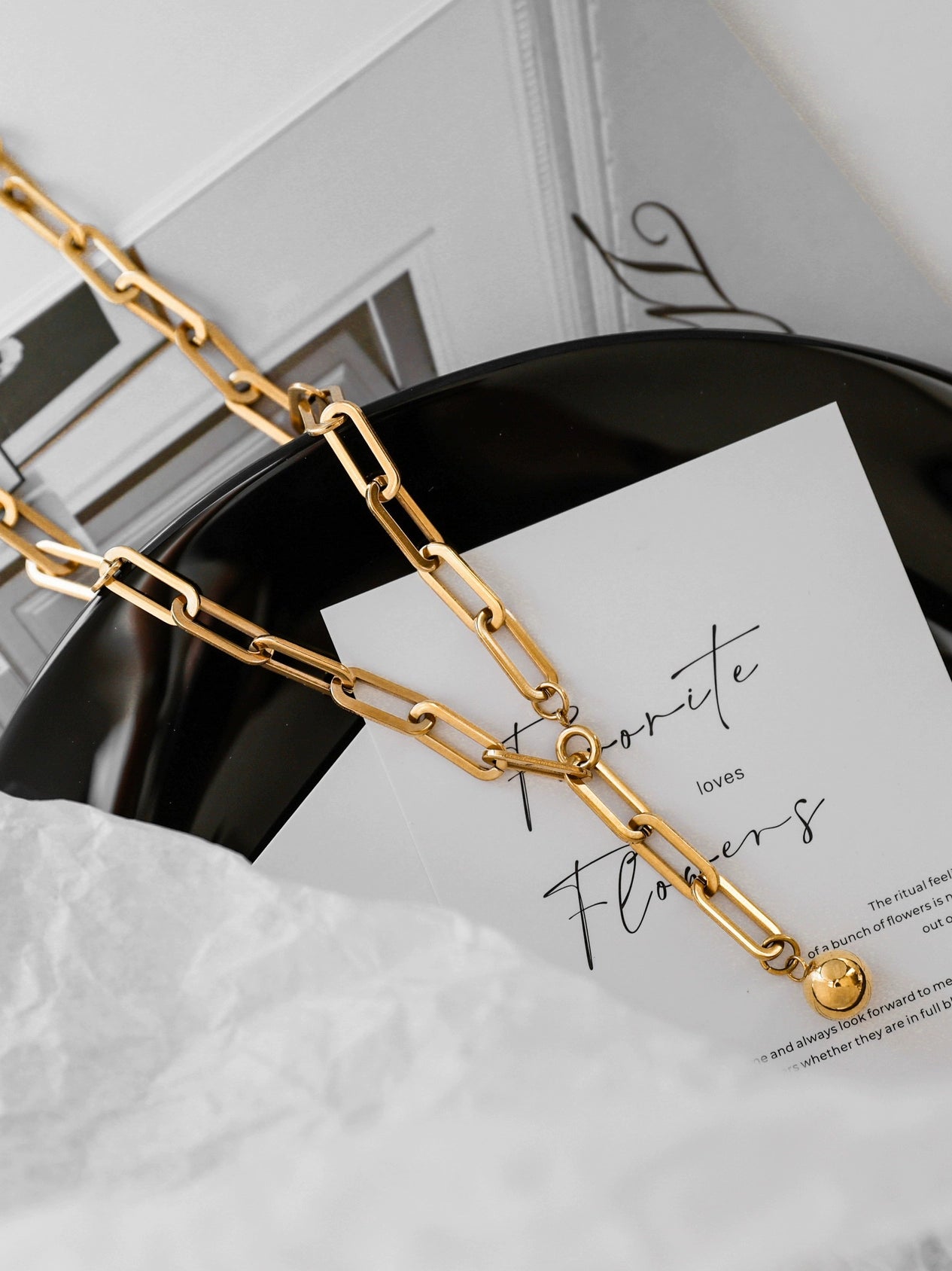 色褪せない〜頑丈な高級18K金メッキ