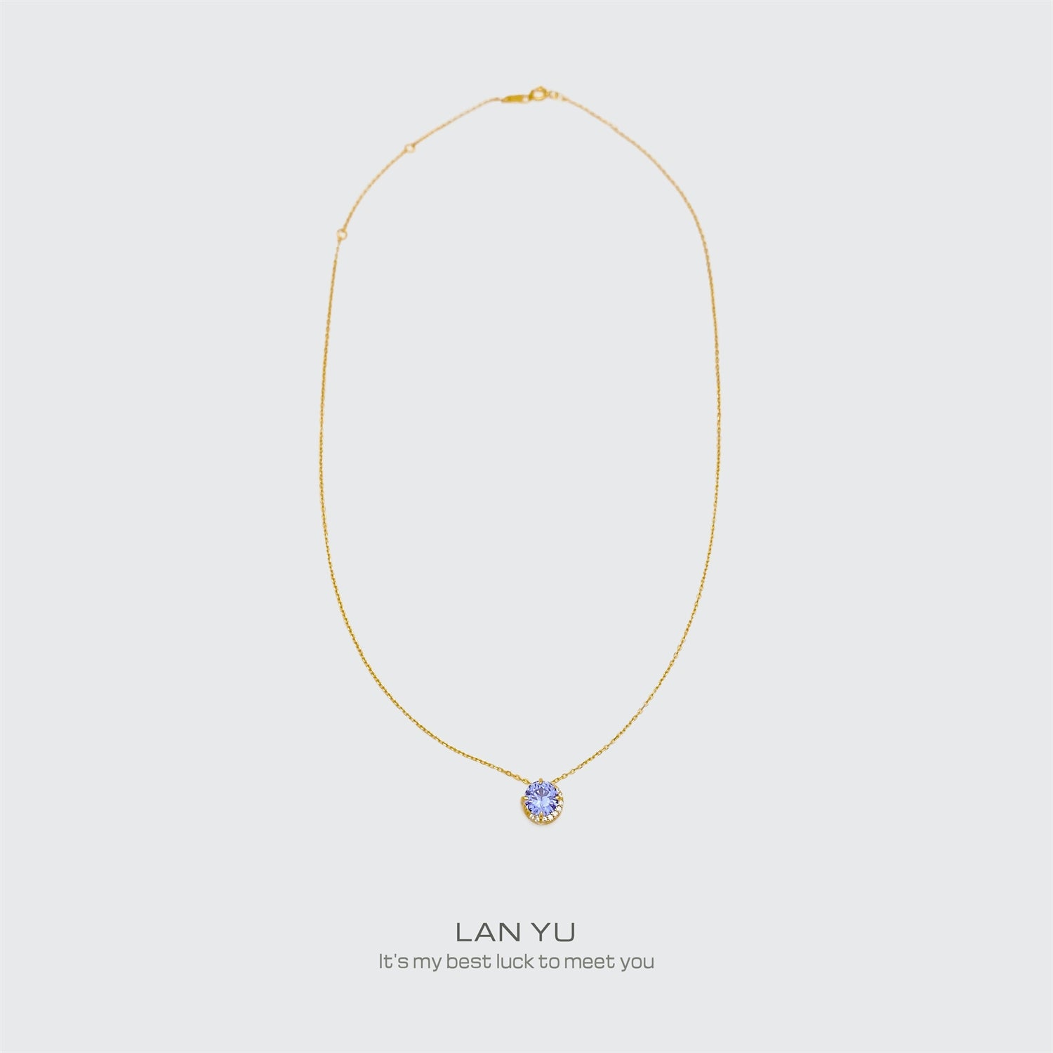 タンザナイト ネックレス