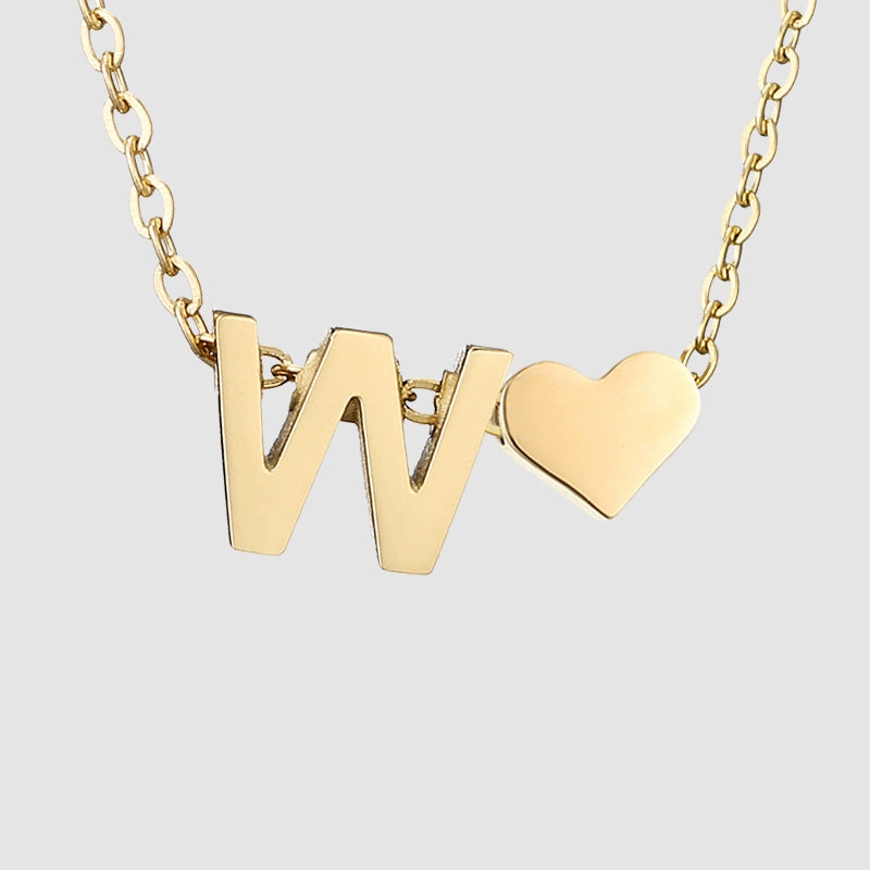 Alphabet heart Gold(アレルギー対応)