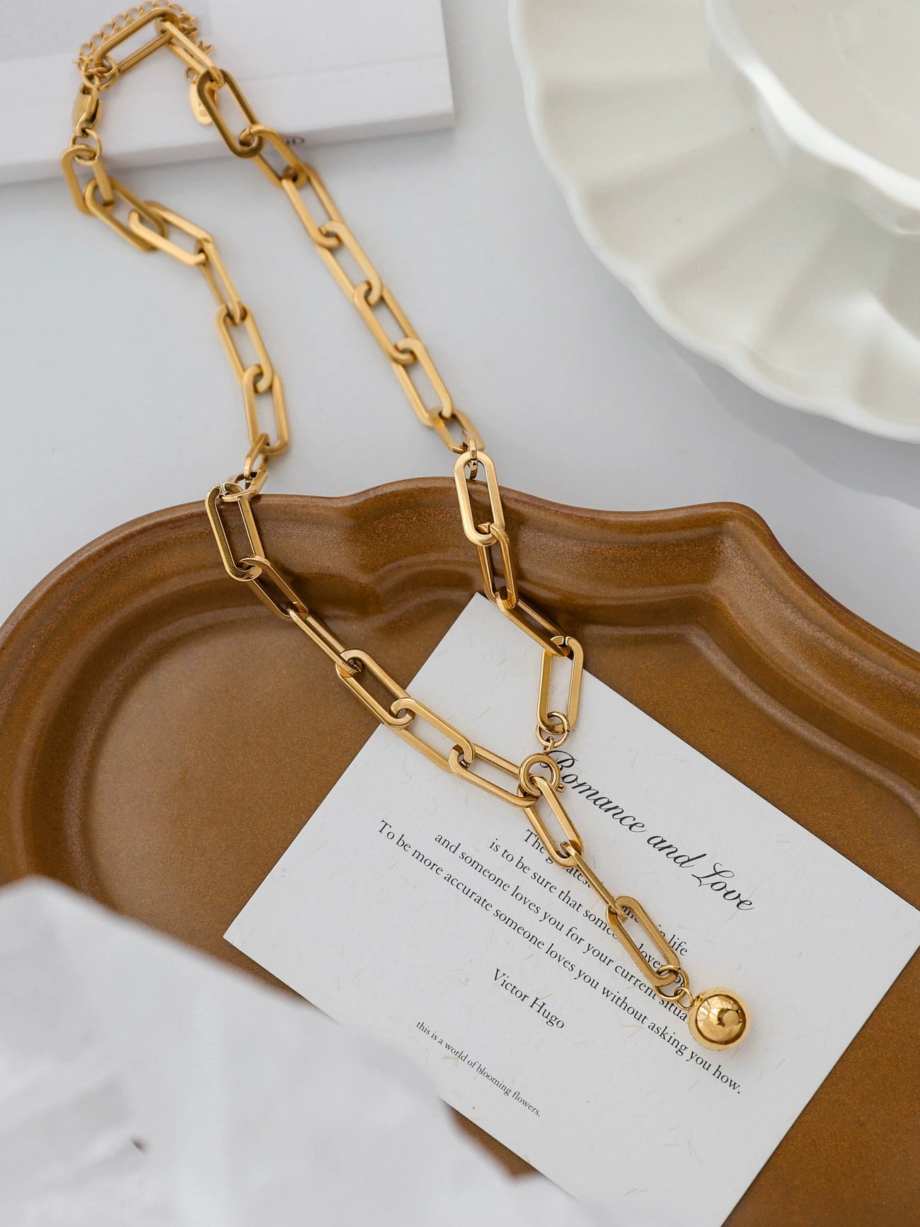 色褪せない〜頑丈な高級18K金メッキ