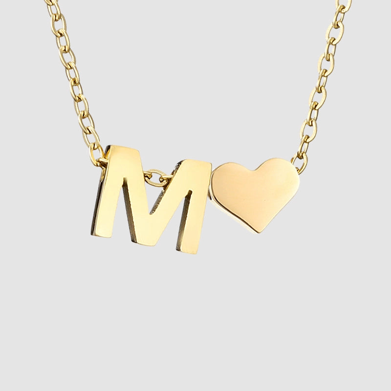 Alphabet heart Gold(アレルギー対応)