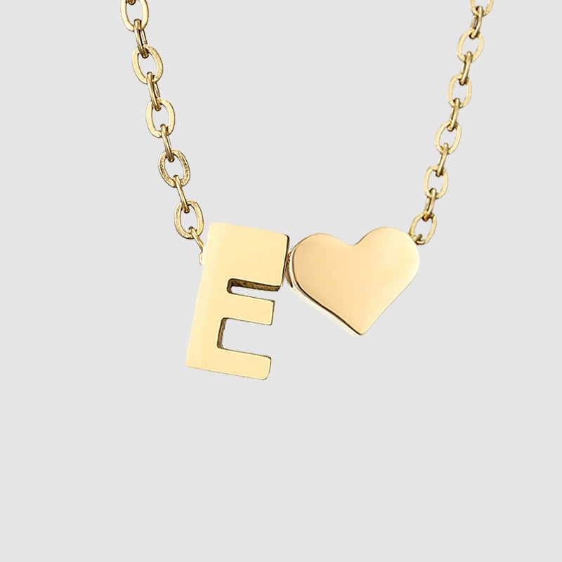 Alphabet  heart Gold(アレルギー対応)