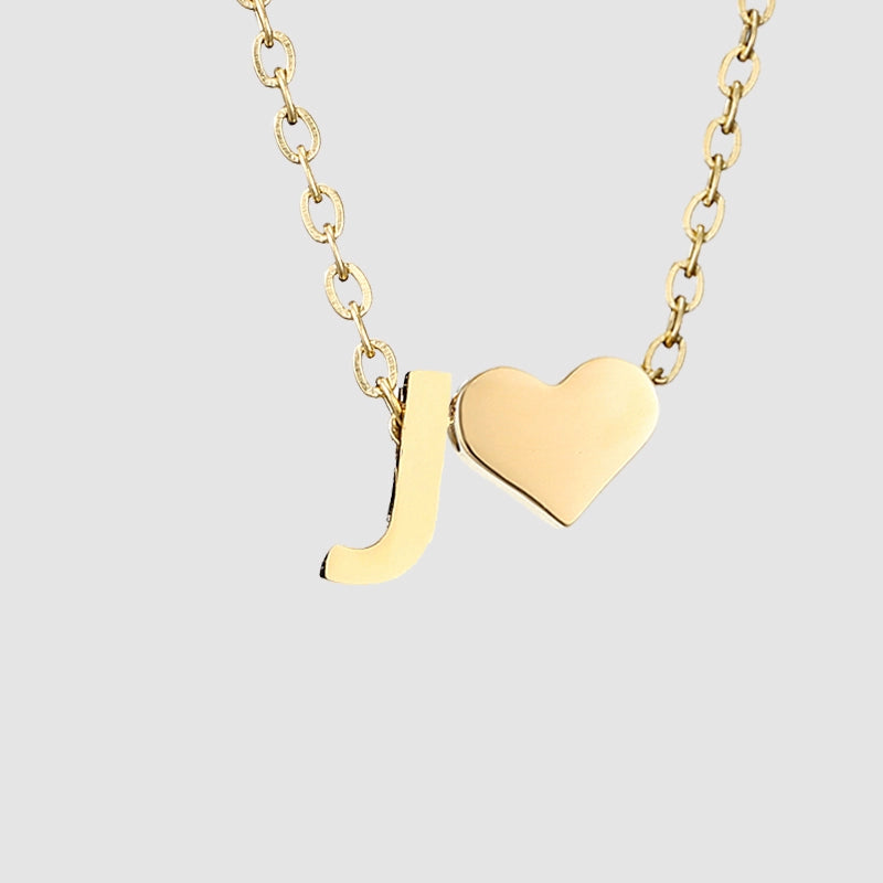 Alphabet  heart Gold(アレルギー対応)