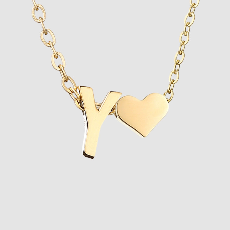 Alphabet  heart Gold(アレルギー対応)