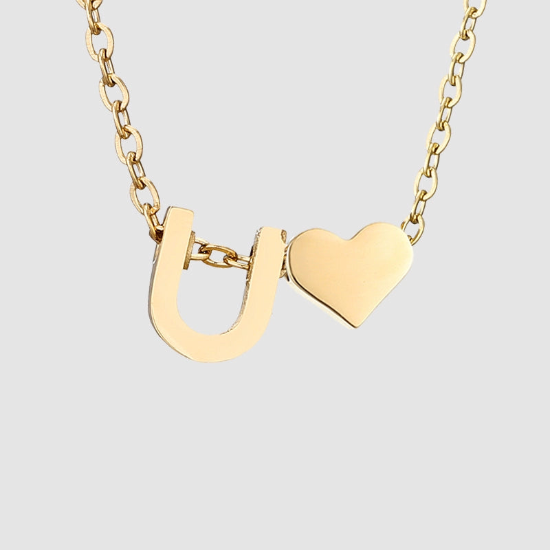 Alphabet  heart Gold(アレルギー対応)