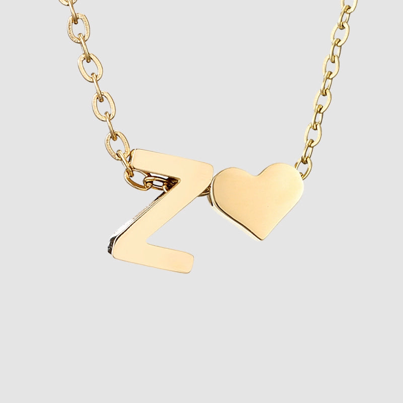 Alphabet  heart Gold(アレルギー対応)