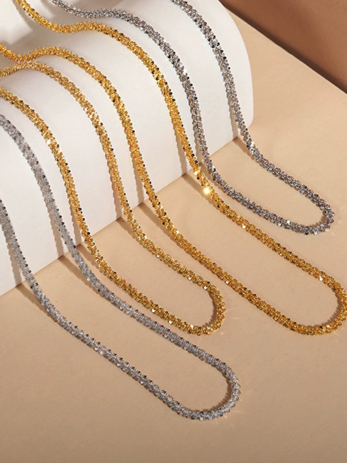 Shining and shaking.