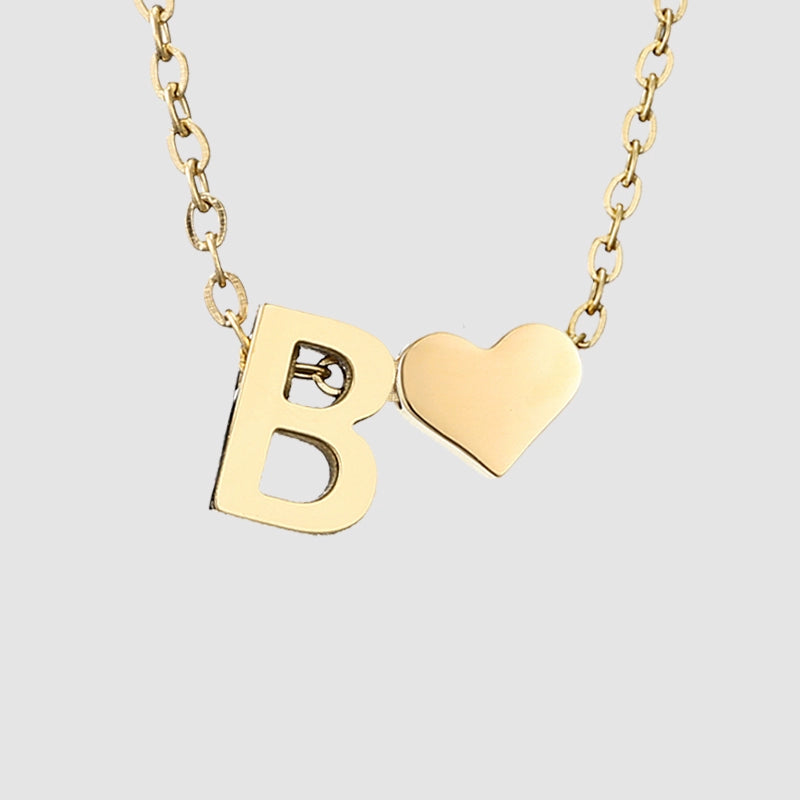 Alphabet  heart Gold(アレルギー対応)