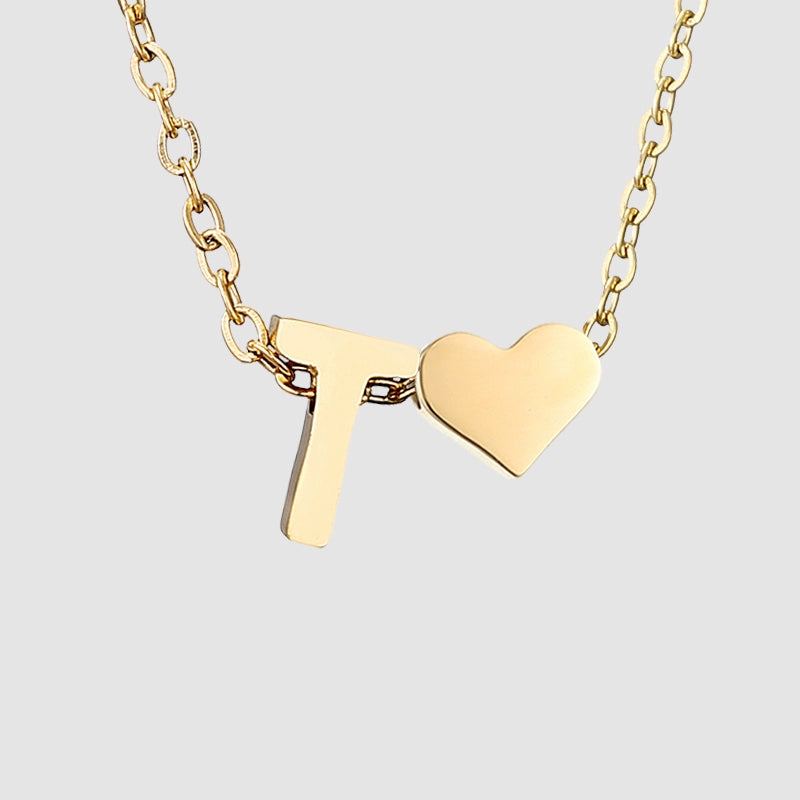 Alphabet  heart Gold(アレルギー対応)